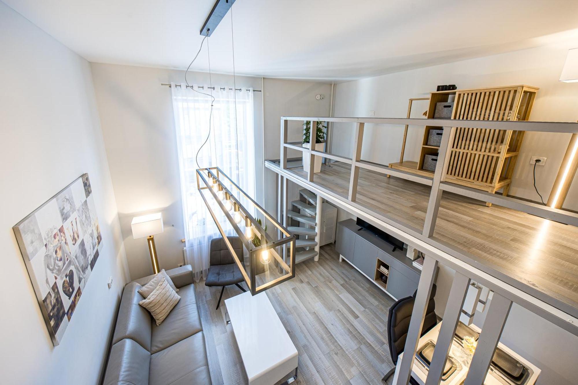 Loft Apartment In Klaipeda Oldtown Eksteriør billede